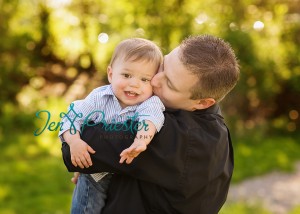 Dad Kissing Son Michigan Oakland 300x214