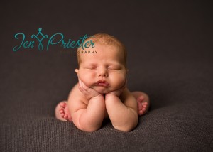 Sweet Newborn Boy Sleeping Michigan 300x214