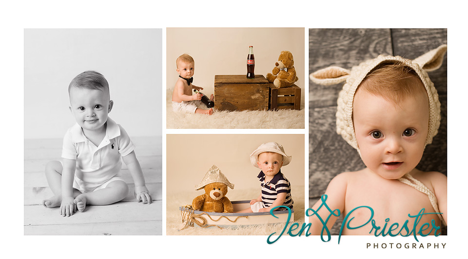 Michigan Baby Photographer Props Posing Creative