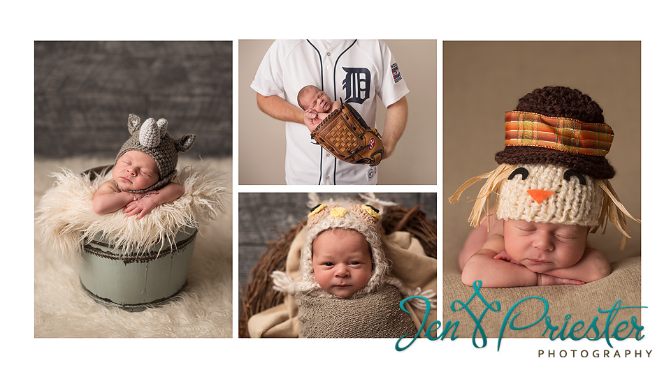 Ann Arbor Michigan Newborn Photographer 