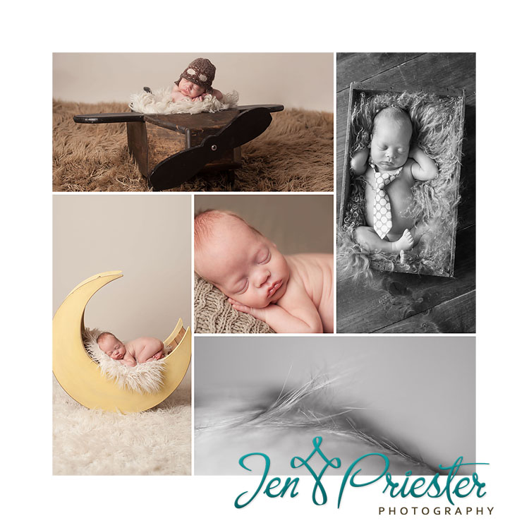 moon prop newborn photographer ann arbor canton Michigan