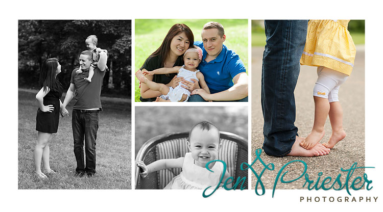 family 1 year portraits in ann arbor oakland macomb Michigan