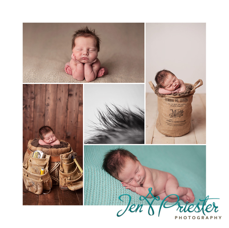 ann arbor michigan newborn photography