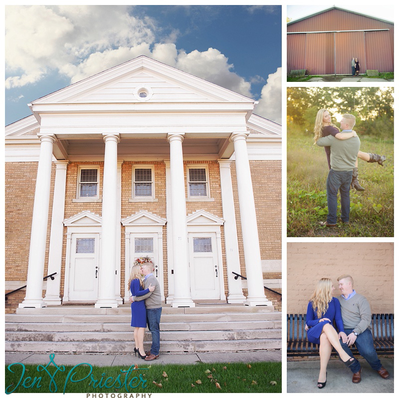 metro Detroit michigan wedding engagement photographer