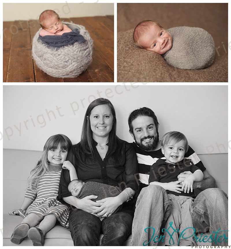 Royal Oak Michigan Photographer Jen Priester Specializes in Newborns.