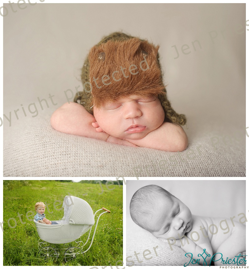 Sleeping Newborn creative poses