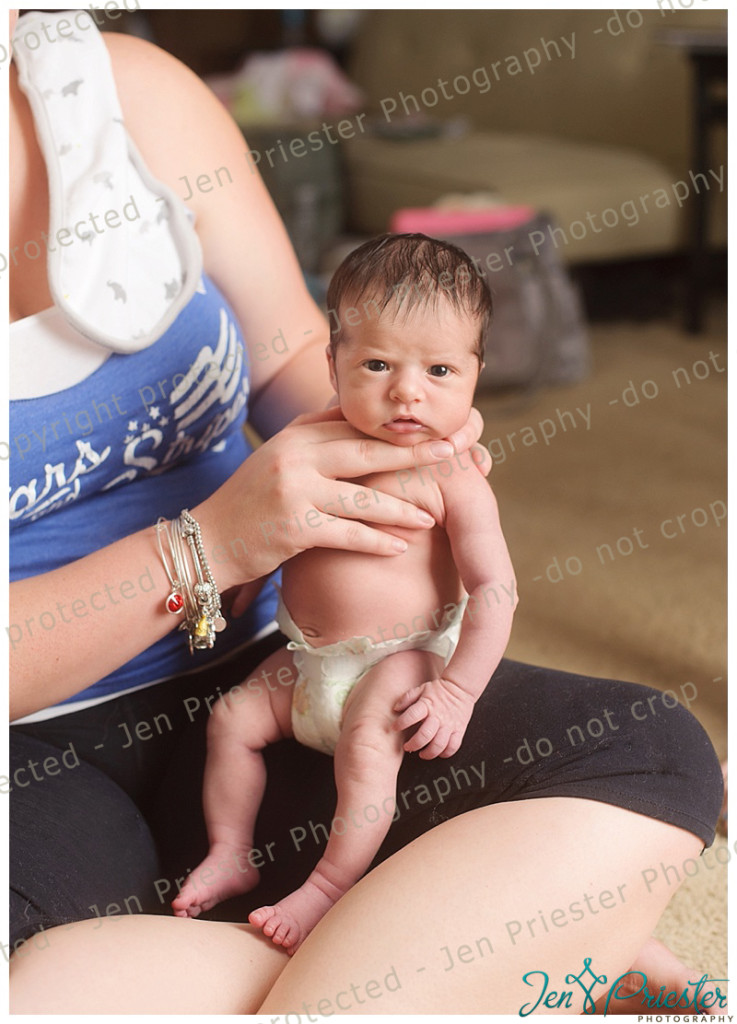 alert newborn pullback