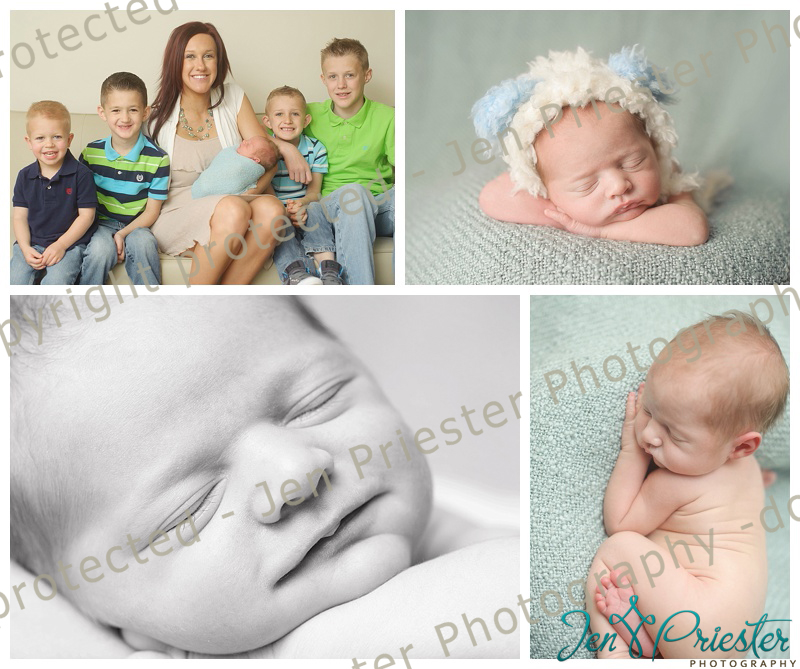 Northville Michigan Newborn Photographer