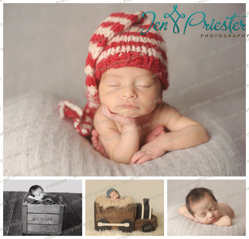 Grosse Pointe Michigan Newborn Photographer
