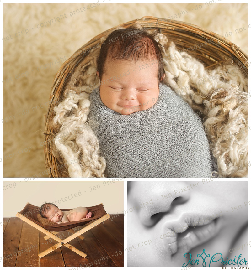 Newborn Photography session In Chesterfield, Michigan