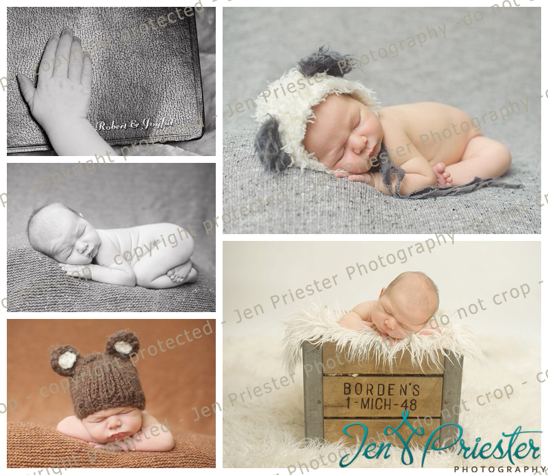 Howell Michigan Newborn Photographer