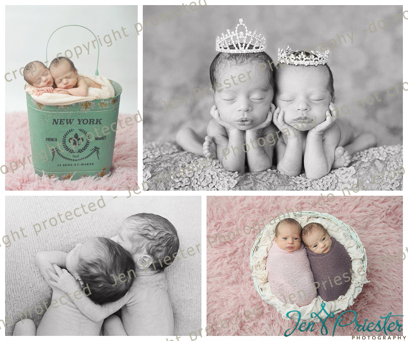 Ann Arbor Newborn Twin Photographer