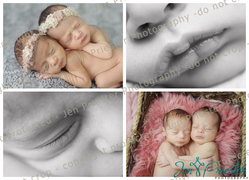 Ann Arbor Newborn Twin Photographer