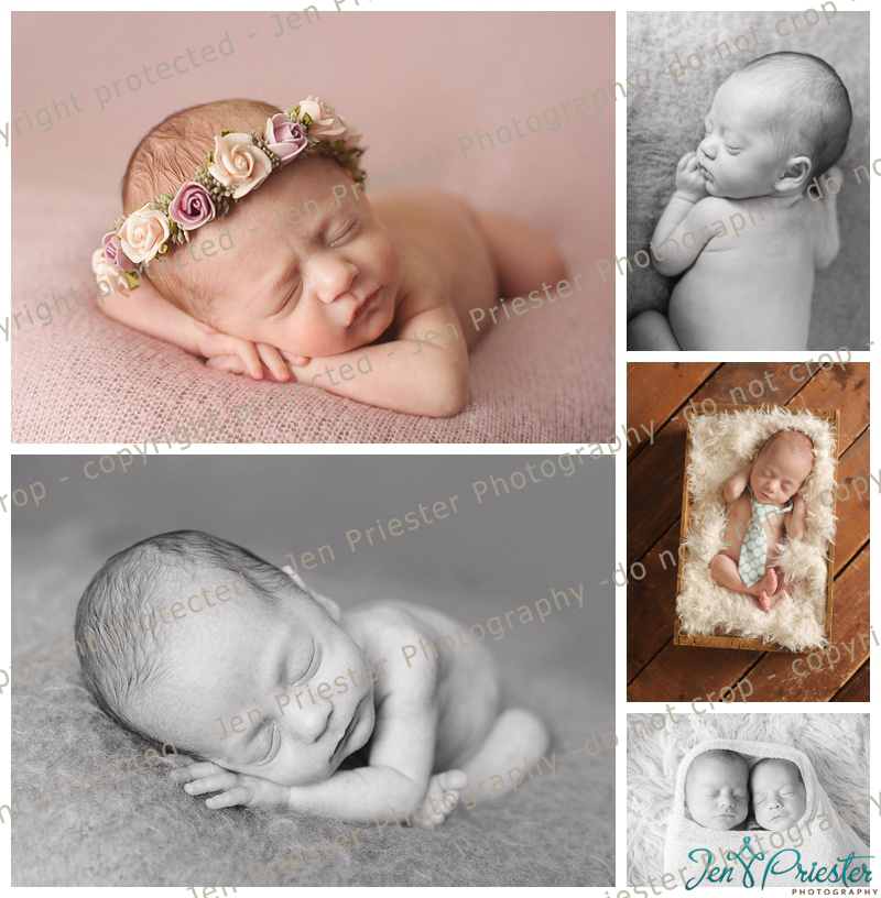Spartanburg SC Newborn Twin Photographer