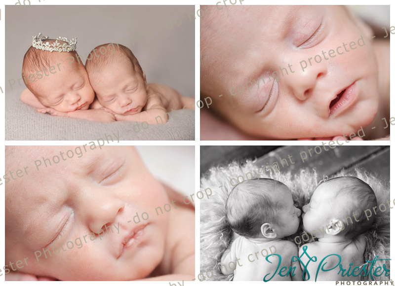 Spartanburg SC Newborn Twin Multiples Photographer