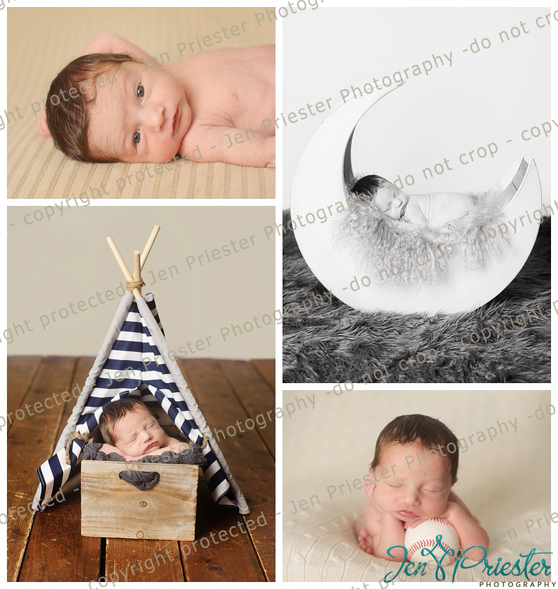 Ann Arbor Michigan Newborn Photographer 