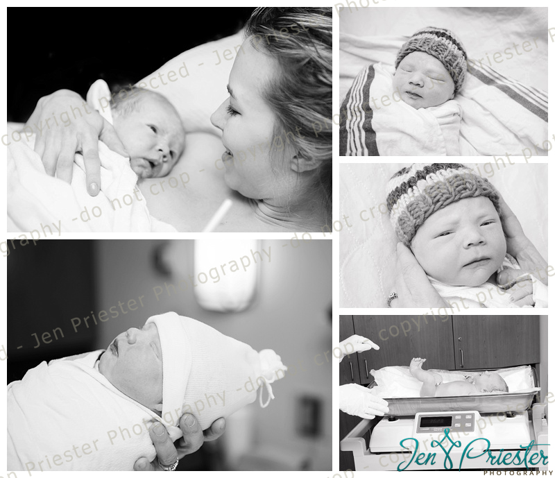 Troy Beaumont Hospital Birth Photographer Michigan newborn photography