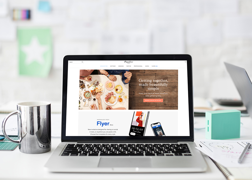 Paperless Post website