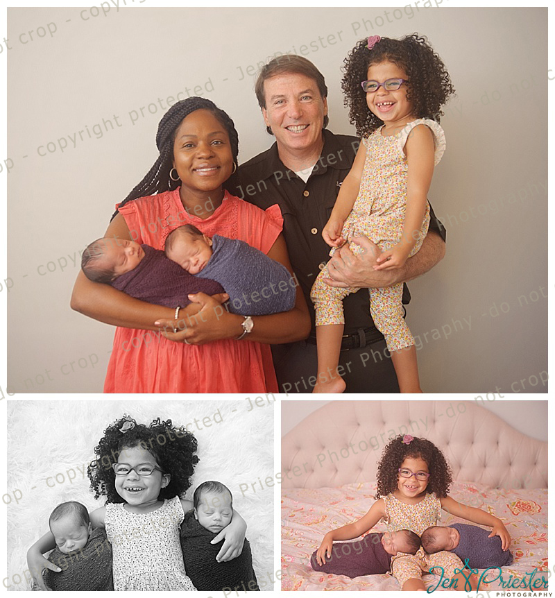 Ann Arbor Twin Newborn Photographer