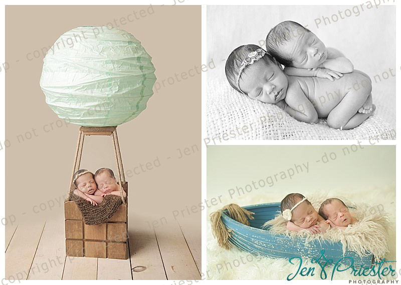 Ann Arbor Twin Newborn Photography