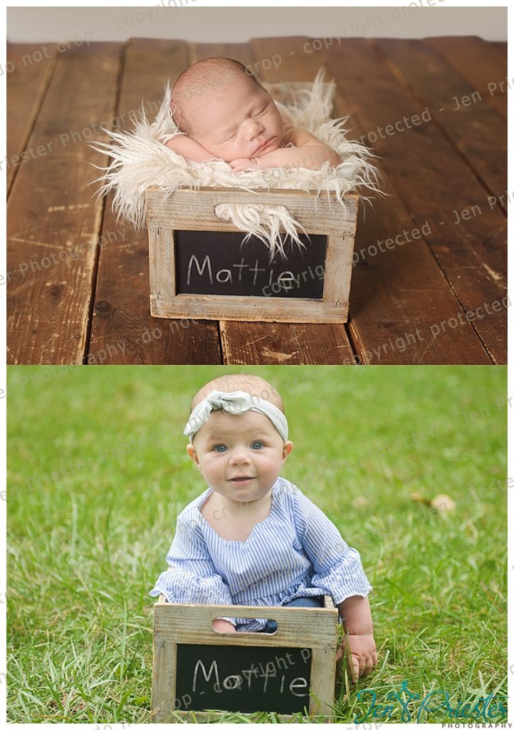 Canton Michigan Family Photography before and after