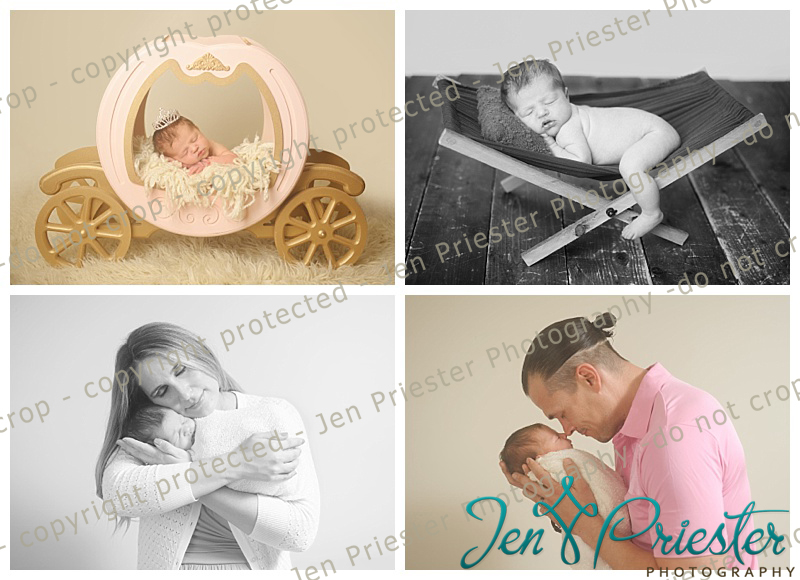 Oakland Mi Newborn Photographer Cinderella Princess Carriage Mom Dad