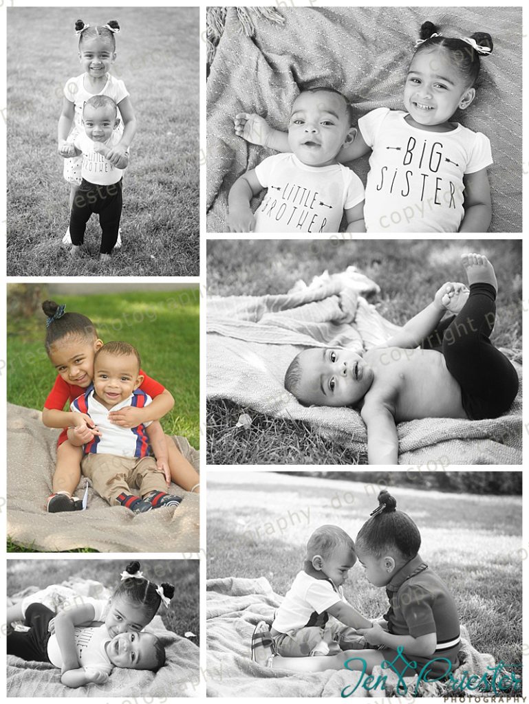 Rochester Hills MI Baby Photographer Brother Sister 769x1024