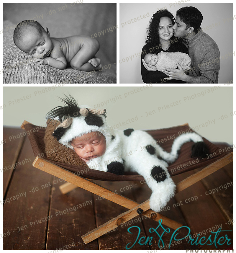 Auburn Hills Michigan Newborn Photos