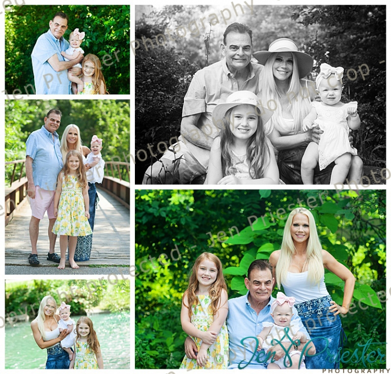 Family portrait of seven – family photography West Bloomfield