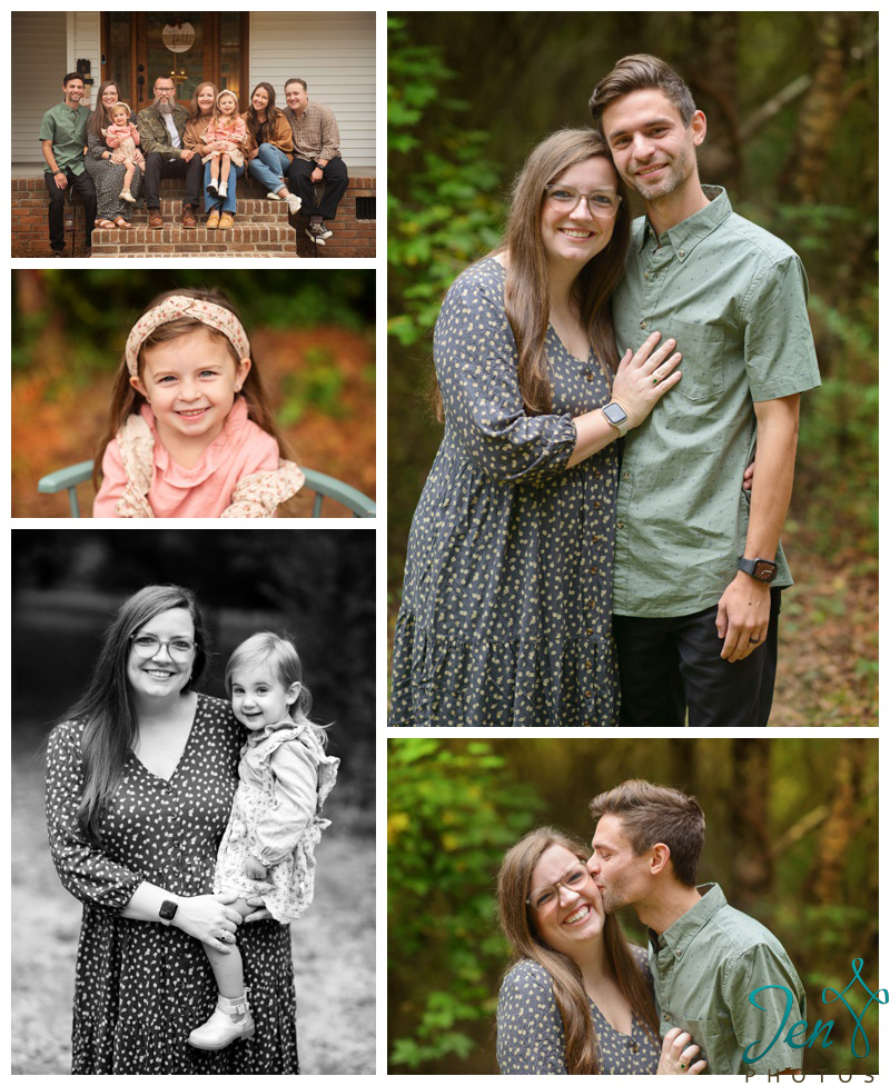 Greenville SC Family Photography mom dad sisters