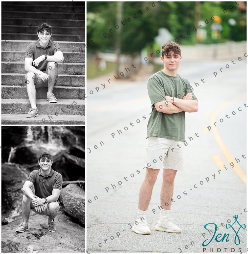 Senior photoshoot in Greeville South Carolina